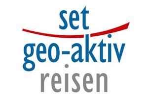 Logo set geo-aktiv reisen